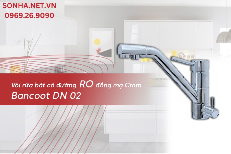 Vòi rửa bát Bancoot DN02 độ bền cao, tiện ích sử dụng