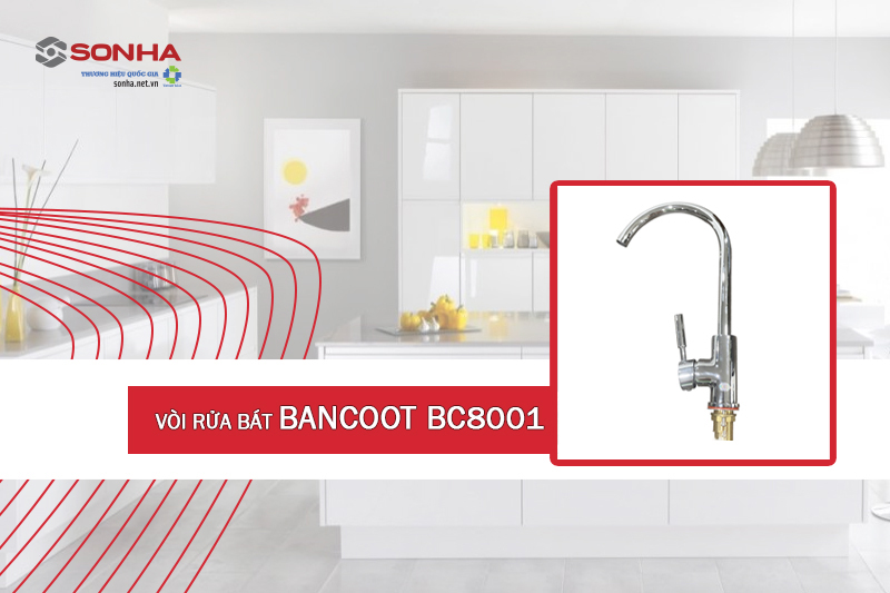 Vòi rửa bát nóng lạnh Bancoot BC8001