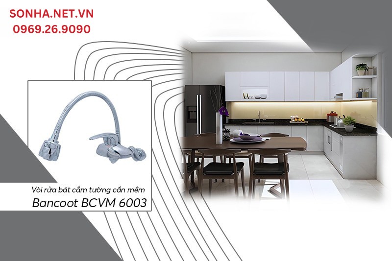 V&ograve;i Bancoot BCVM 6003 được ưa chuộng nhờ thiết kế sang trọng, tiện &iacute;ch khi sử dụng