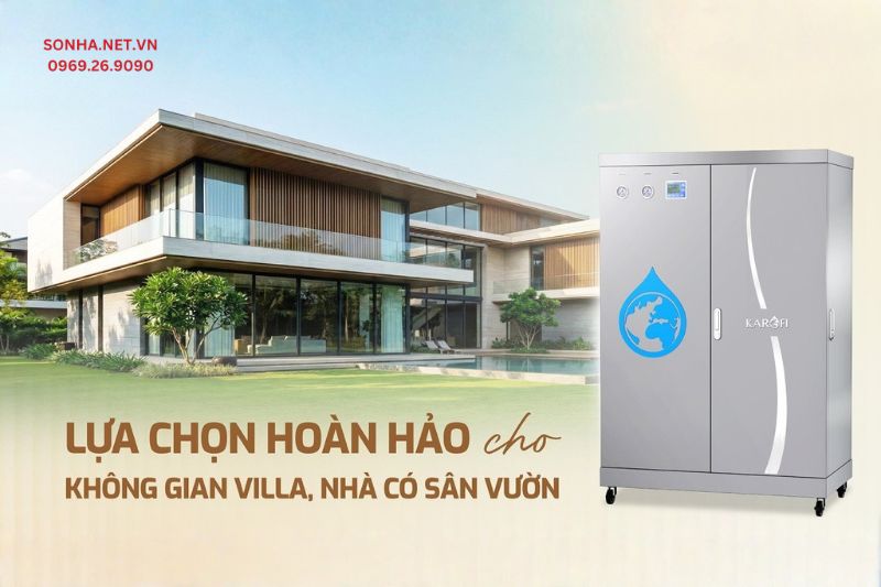 Hệ thống lọc nước sinh hoạt KTF-552T Eco giải quyết nước sinh hoạt hiệu quả