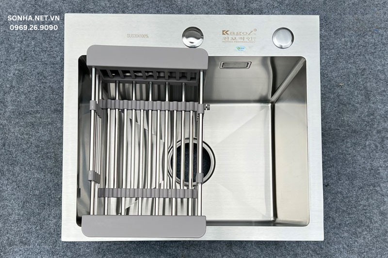 Hình ảnh thực tế chậu rửa bát Kagol K4540-304