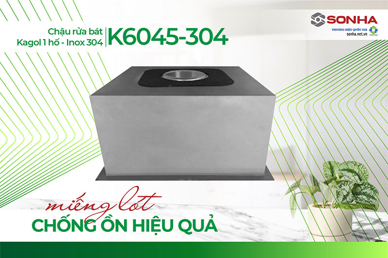 Miếng lót chống ồn dưới đáy chậu Kagol K6045-304 