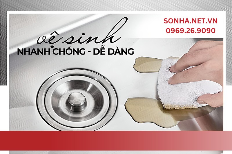 Kagol K7243-304 dễ dàng vệ sinh tiết kiệm thời gian đáng kể