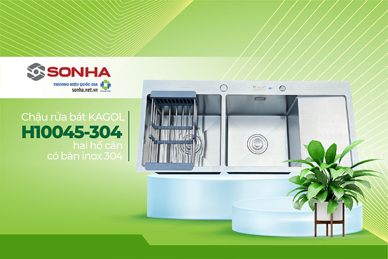 Chậu rửa bát Kagol H10045-304