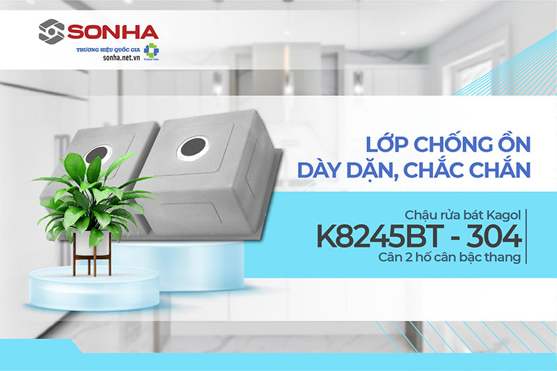 Miếng lót chồng ồn Kagol K8245BT-304 cân