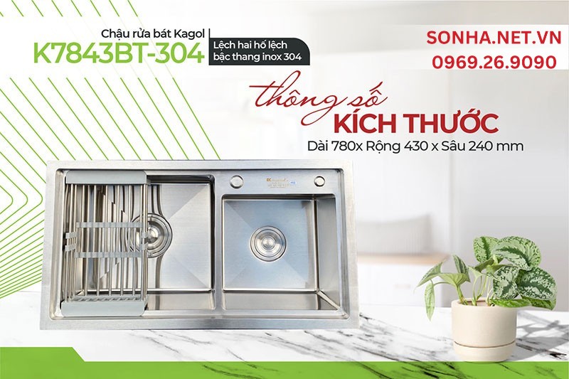 Kagol K7843BT-304 phù hợp gia đình đông người