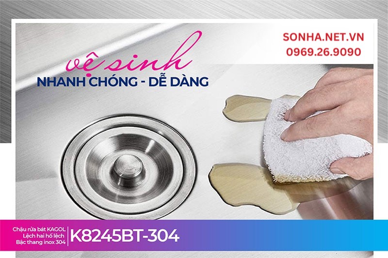 Sử dụng Kagol K8245BT-304 tiết kiệm thời gian hiệu quả