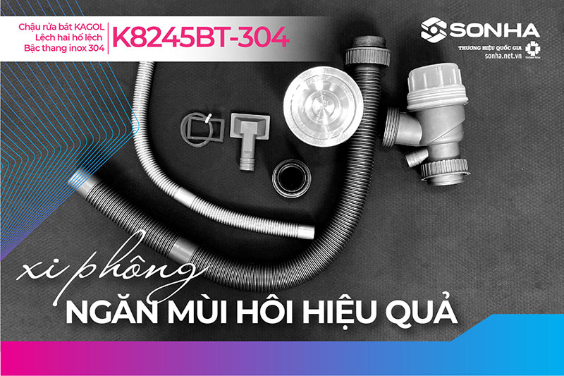 Xi phông chậu Kagol K8245BT-304