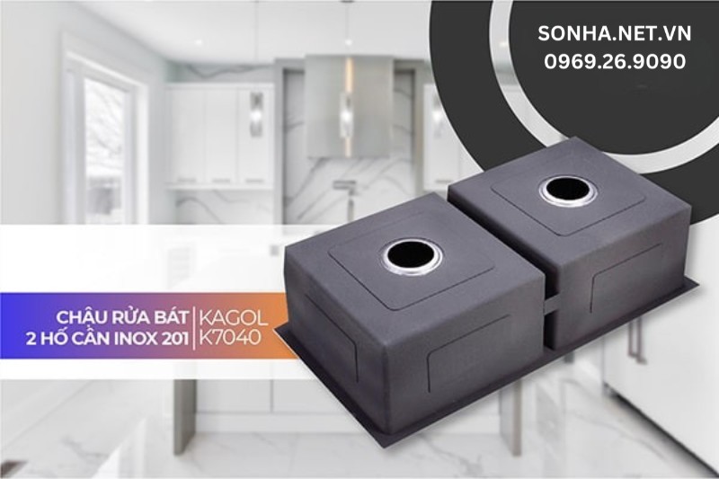 Thiết kế chống ồn dưới đáy chậu hiệu quả