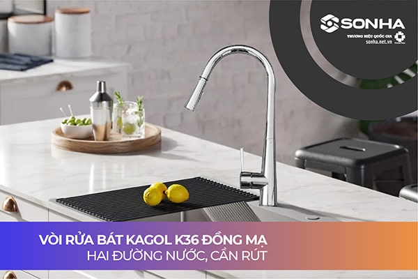 Vòi rửa bát Kagol K36