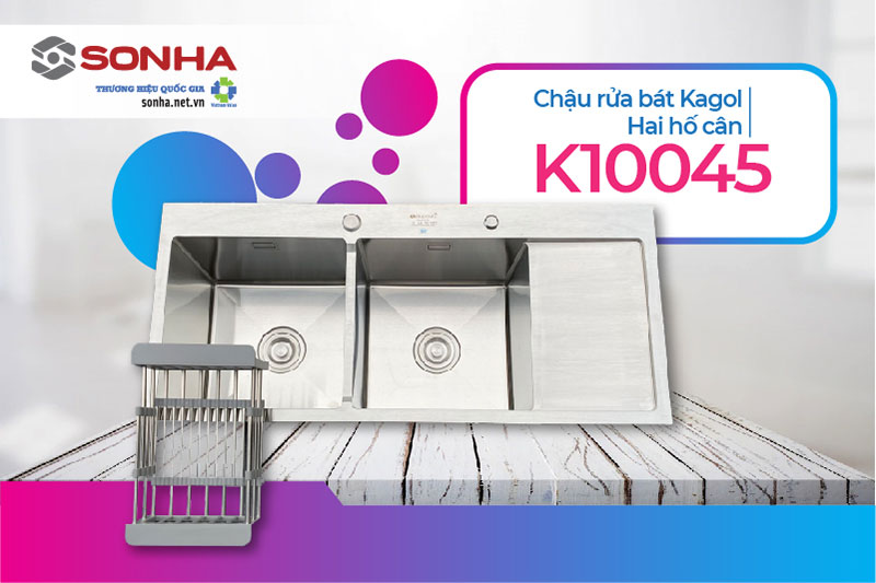 Chậu rửa bát Kagol K10045