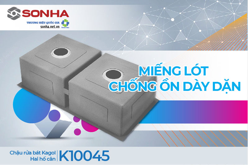 Lớp lót chống ồn chậu Kagol K10045