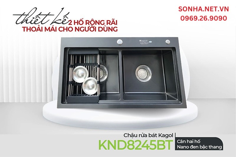 Kích thước 2 hố cân rộng rãi mang lại sự tiện nghi, thoải mãi cho người dùng