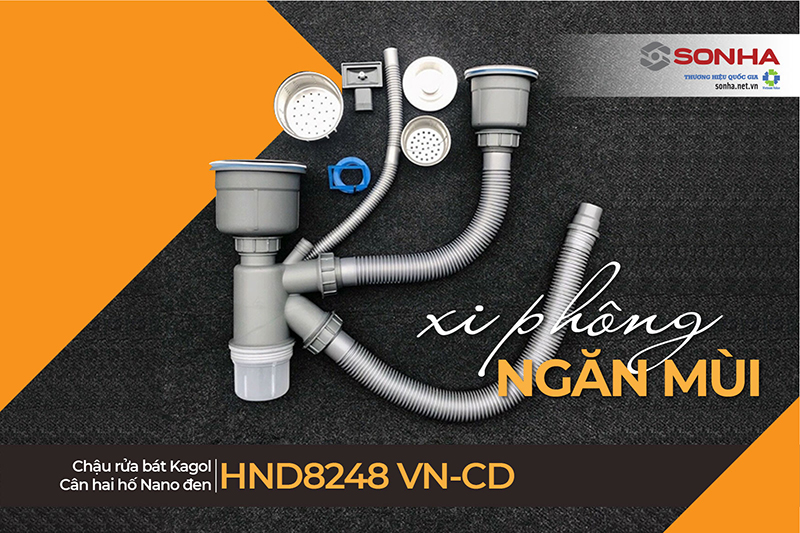 Xi phông chậu Kagol HND8248 VN-CD