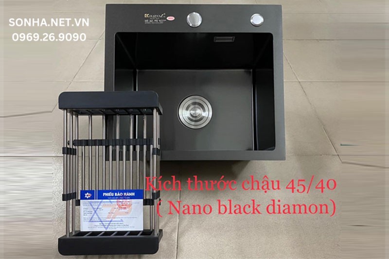 Hình ảnh thực tế chậu rửa bát Kagol KND4540