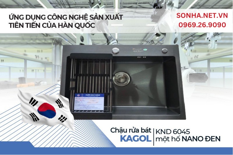 Kagol KND6045 sản xuất công nghệ hiện đại nên chất lượng đi kèm giá cả