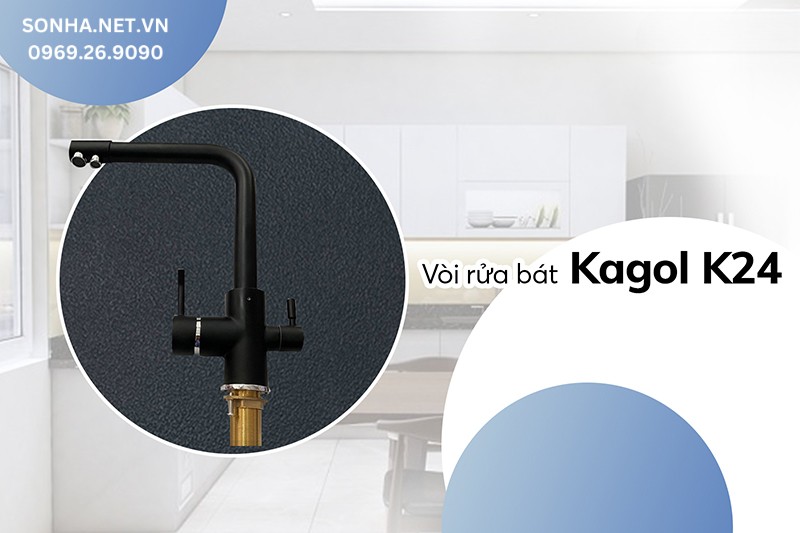 V&ograve;i rửa ch&eacute;n Kagol K24 lựa chọn của nhiều gia đ&igrave;nh Việt