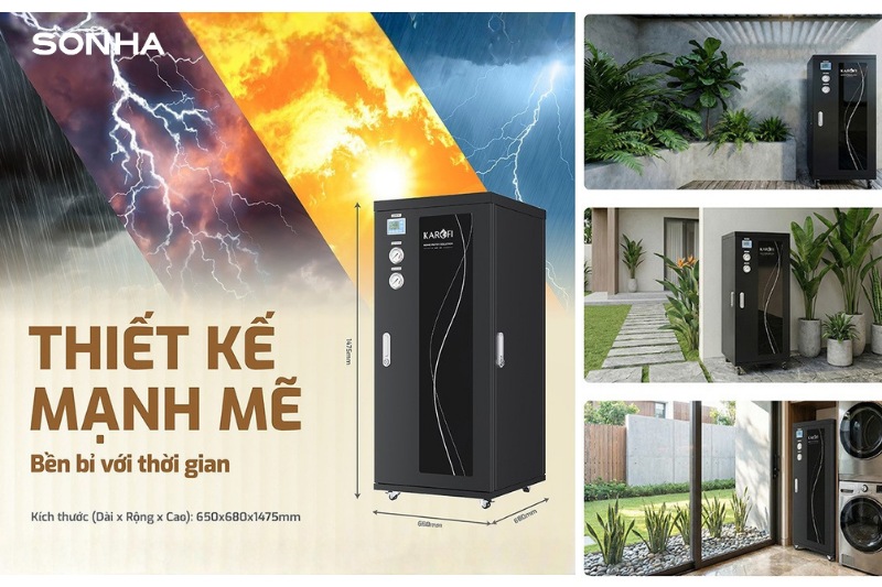 Karofi KMF-68T với thiết kế bền bỉ, mạnh mẽ vượt thời gian