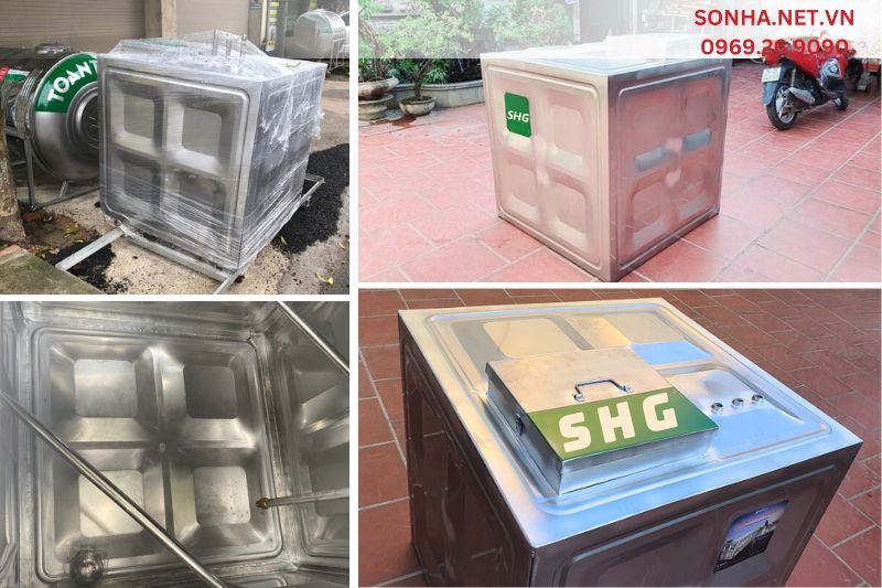 Lưu ý khi mua bể ngầm inox Sơn Hà SHG 1000L