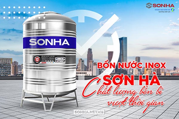 Bồn inox Sơn Hà 