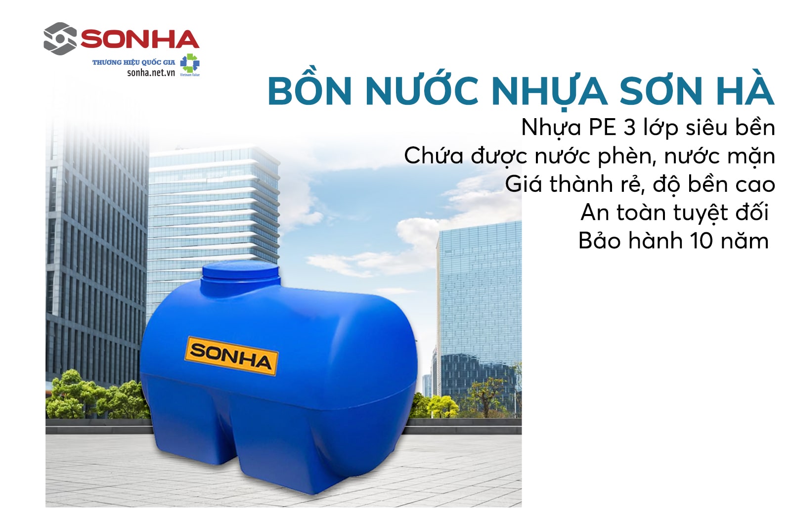 Bồn nước nhựa