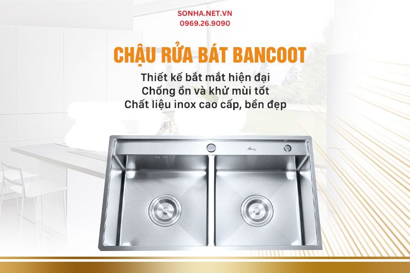 Chậu rửa bát inox Bancoot
