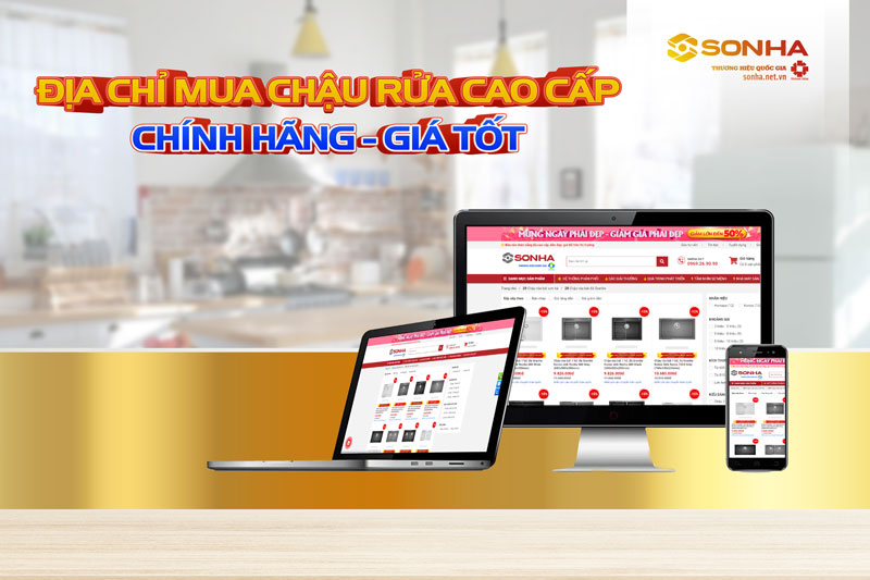 Địa chỉ mua chậu rửa chén cao cấp nhập khẩu giá tốt, uy tín