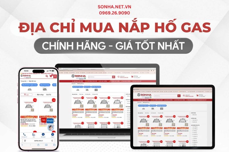 Địa chỉ mua nắp hố gas chính hãng - giá tốt nhất