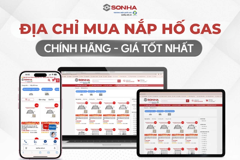 Địa chỉ mua nắp hố gas chính hãng - giá tốt nhất