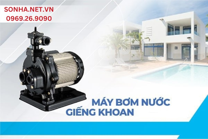 máy bơm nước giếng khoan