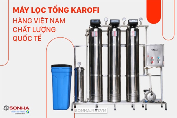 Máy lọc nước đầu nguồn Karofi