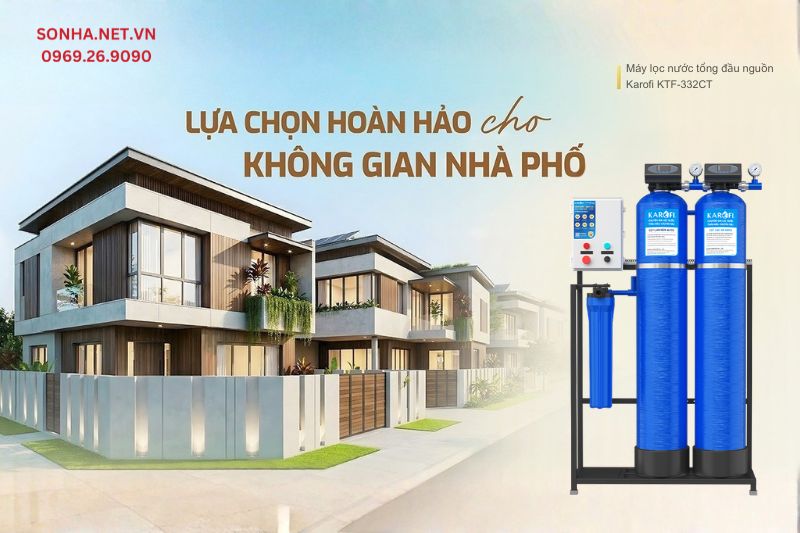 Karofi 332CT lựa chọn hoàn hảo cho không gian nhà phố