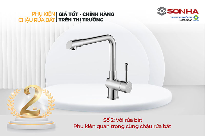 Vòi rửa bát phụ kiện chậu rửa chén