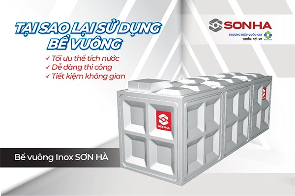 Tại sao nên sử dụng bể vuông
