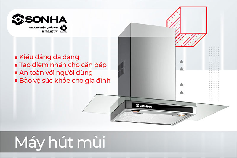 Thiết bị nhà bếp máy hút mùi