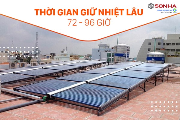 Máy nước nóng năng lượng mặt trời công nghiệp Sơn Hà