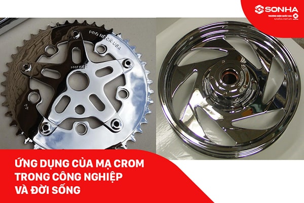 Ứng dụng mạ crom trong công nghiệp và đời sống