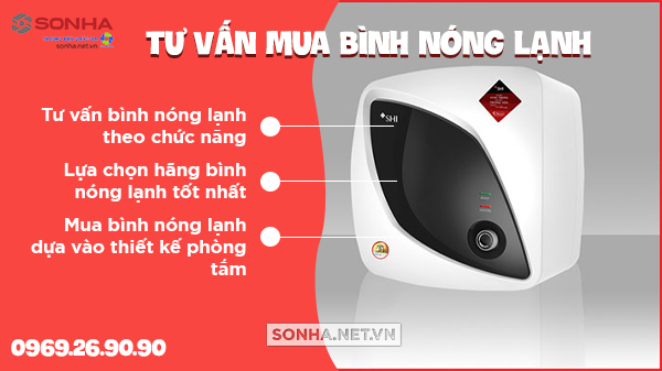 Tư vấn mua bình nóng lạnh