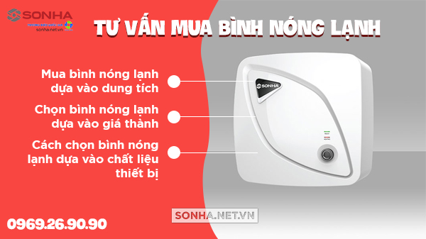 Cách chọn bình nóng lạnh tốt nhất