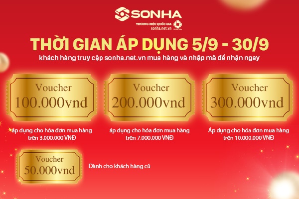 Thời gian áp dụng chương trình từ 5/9 đến 30/9