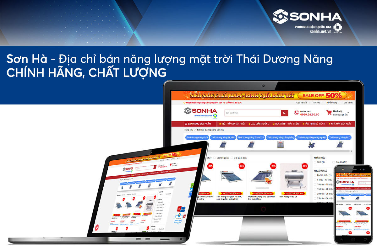 Địa chỉ mua năng lượng mặt trời Thái Dương Năng chính hãng, giá tốt