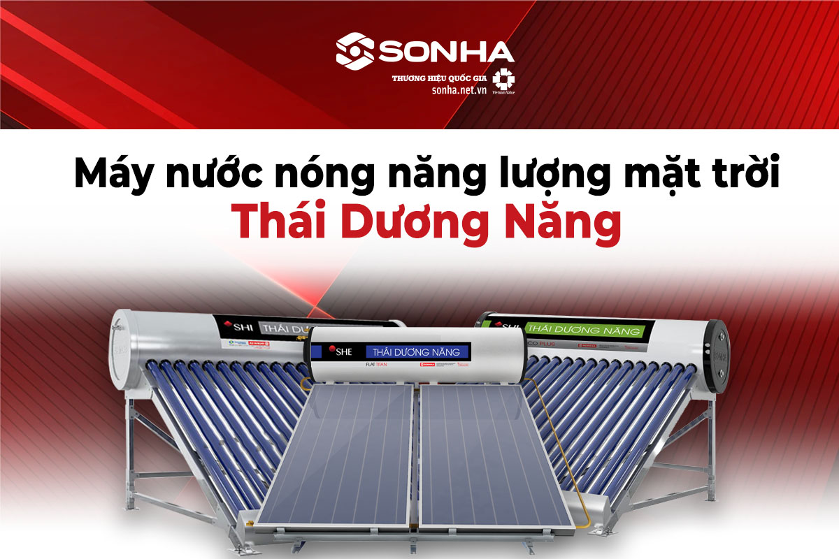 Máy nước nóng năng lượng mặt trời Thái Dương Năng