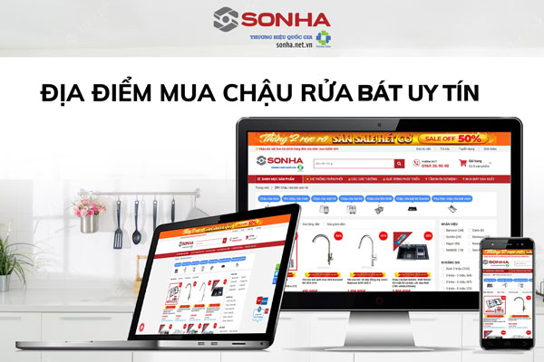 Địa chỉ mua bồn rửa bát uy tín, giá tốt