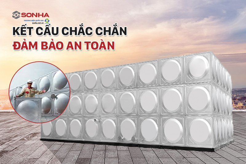 Kết cấu chắc chắn đảm bảo an toàn khi sử dụng