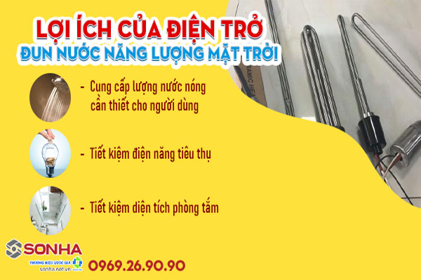 Lợi ích điện trở bình năng lượng mặt trời