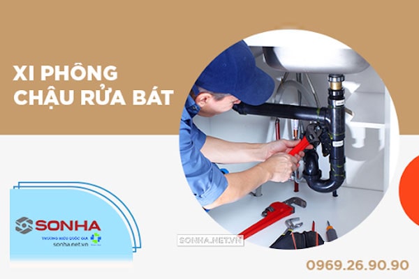 Xi phông chậu rửa bát là gì?