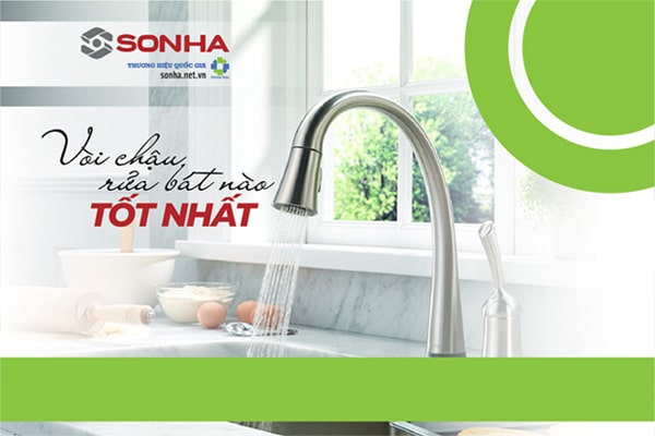 Vòi chậu rửa bát nào tốt nhất hiện nay?