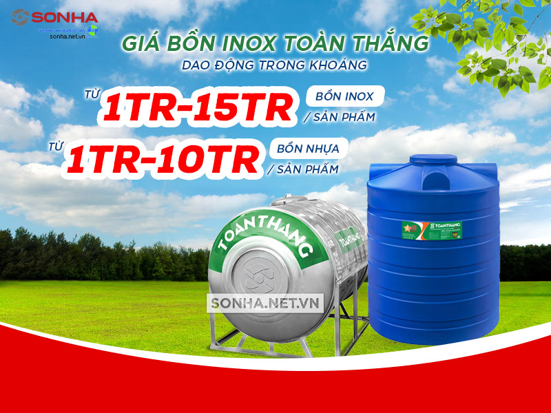 bảng giá téc nước Toàn Thắng