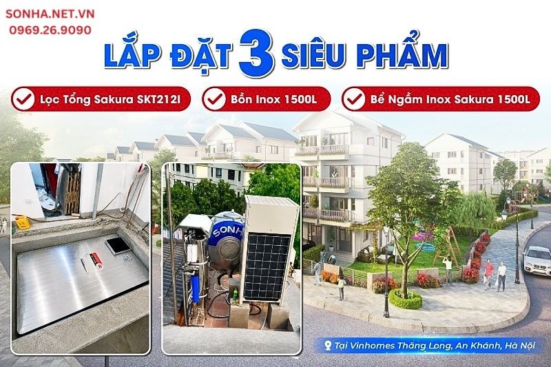 Hoàn tất bàn giao đơn hàng 50 triệu cho khách hàng tại Vinhomes Thăng Long