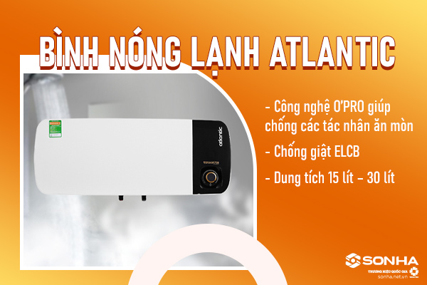 Bình nóng lạnh Atlantic